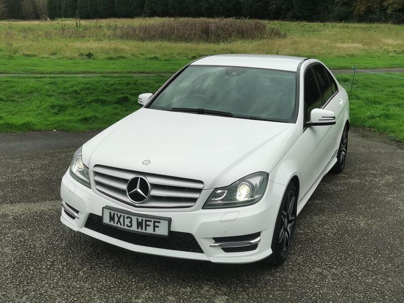MERCEDES-BENZ C CLASS 3.0 C350 CDI V6 BlueEfficiency AMG Sport Plus G-Tronic+ ss 4dr 2013