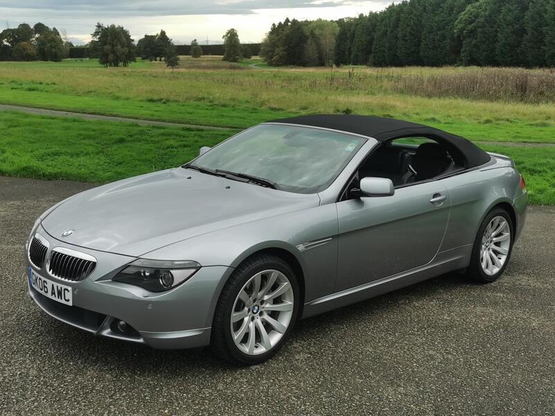 BMW 6 SERIES 4.8 650i V8 Sport Auto 2dr Convertible 2006