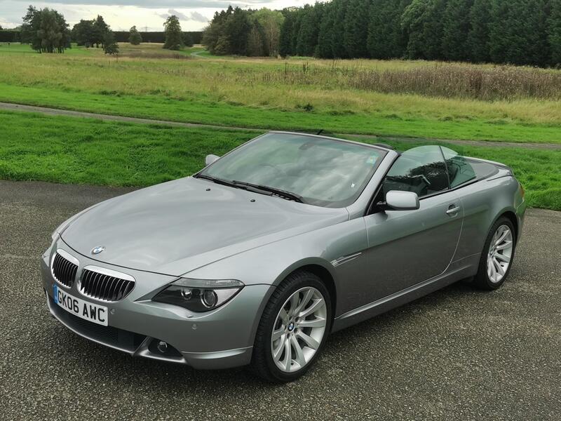 BMW 6 SERIES 4.8 650i V8 Sport Auto 2dr Convertible 2006