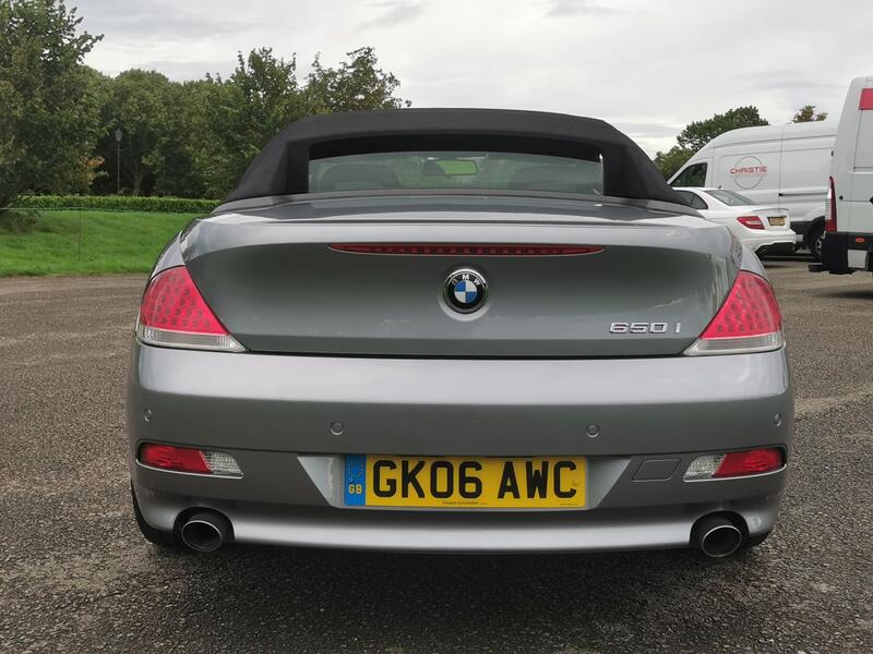 BMW 6 SERIES 4.8 650i V8 Sport Auto 2dr Convertible 2006