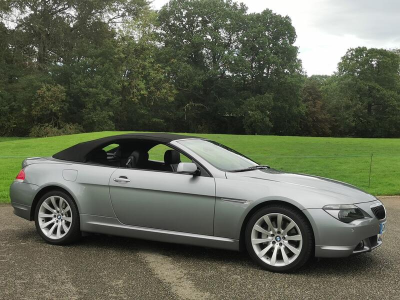 BMW 6 SERIES 4.8 650i V8 Sport Auto 2dr Convertible 2006