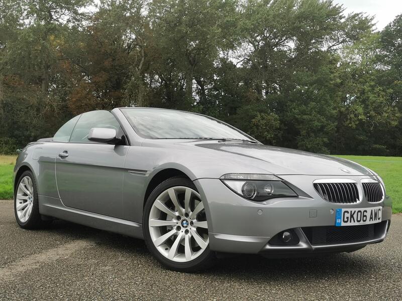 BMW 6 SERIES 4.8 650i V8 Sport Auto 2dr Convertible 2006