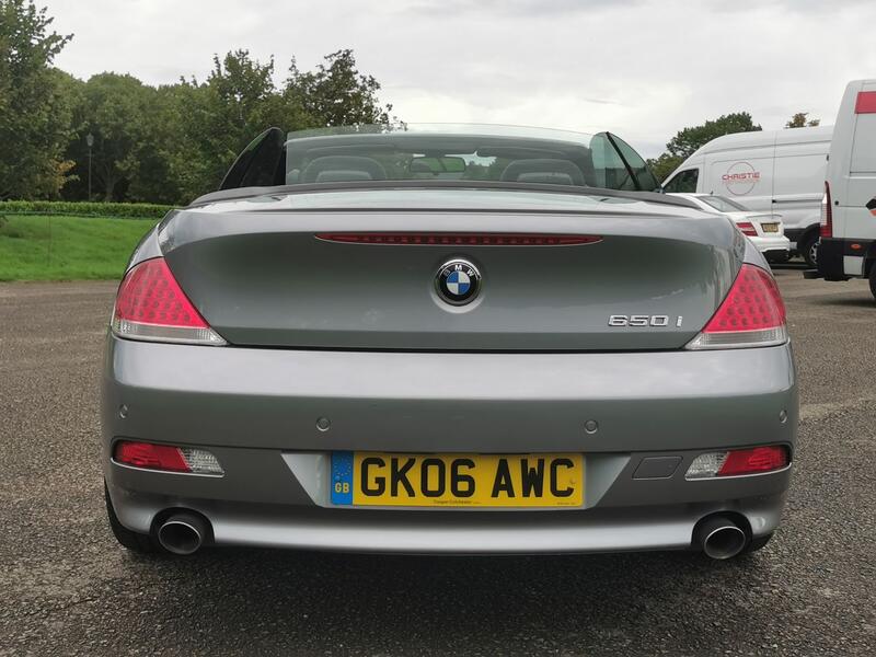 BMW 6 SERIES 4.8 650i V8 Sport Auto 2dr Convertible 2006