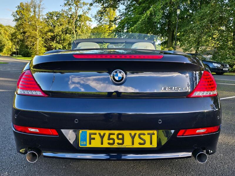 BMW 6 SERIES 3.0 635d Sport Convertible 2009