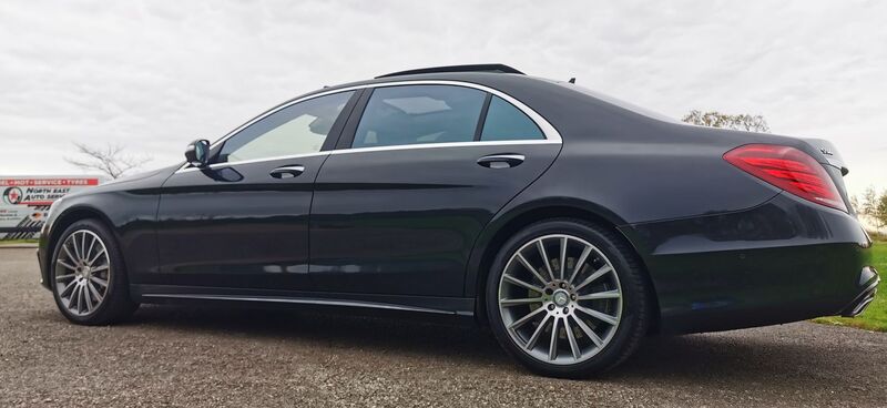 MERCEDES-BENZ S CLASS 4.7 S500L AMG Line 9G-Tronic ss 4dr Over £45k+ Extras 2016