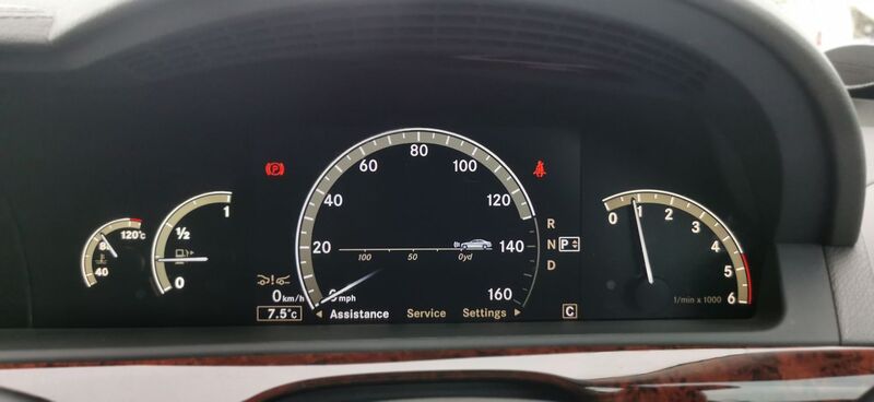MERCEDES-BENZ S CLASS 3.0 S320 CDI V6 G-Tronic Euro 4 4dr 2007