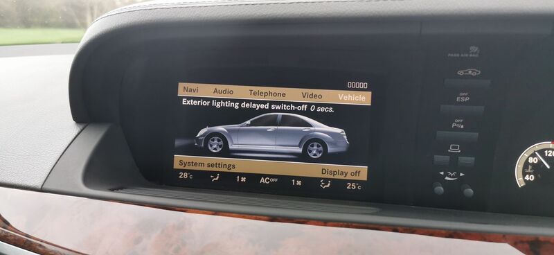 MERCEDES-BENZ S CLASS 3.0 S320 CDI V6 G-Tronic Euro 4 4dr 2007