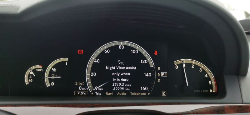 MERCEDES-BENZ S CLASS 3.0 S320 CDI V6 G-Tronic Euro 4 4dr 2007