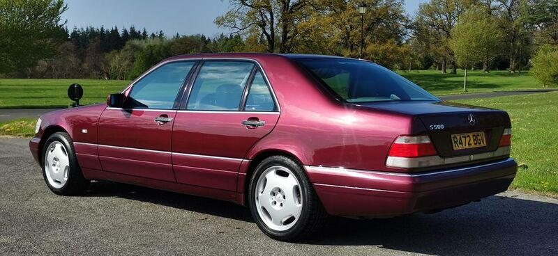 MERCEDES-BENZ S CLASS 5.0 S500 4dr 1998