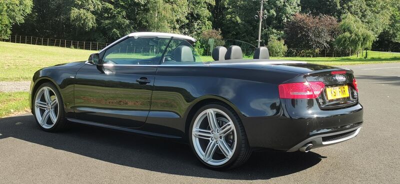 AUDI A5 Cabriolet 3.0 TDI V6 S line S Tronic Quattro 2dr 2011