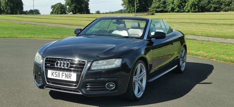 AUDI A5 Cabriolet 3.0 TDI V6 S line S Tronic Quattro 2dr 2011