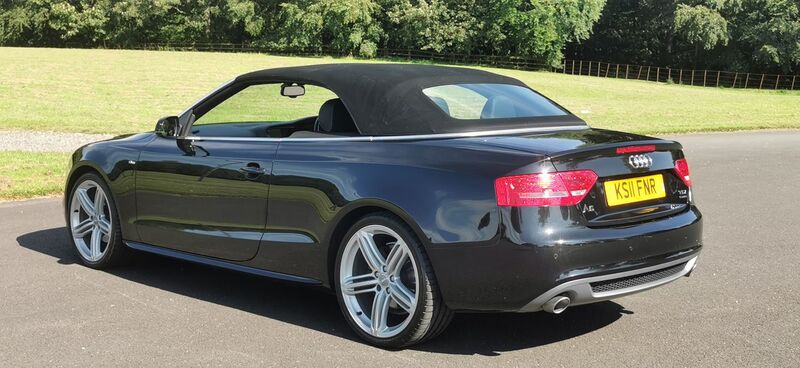 AUDI A5 Cabriolet 3.0 TDI V6 S line S Tronic Quattro 2dr 2011