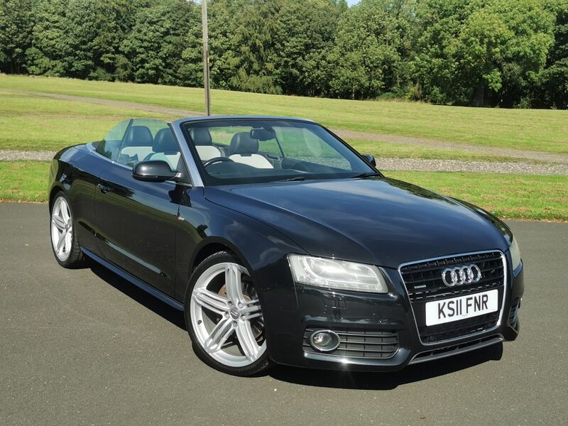 AUDI A5 Cabriolet 3.0 TDI V6 S line S Tronic Quattro 2dr 2011