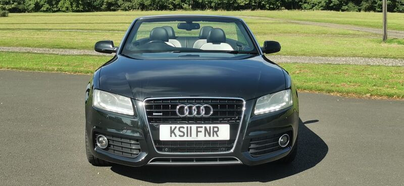 AUDI A5 Cabriolet 3.0 TDI V6 S line S Tronic Quattro 2dr 2011